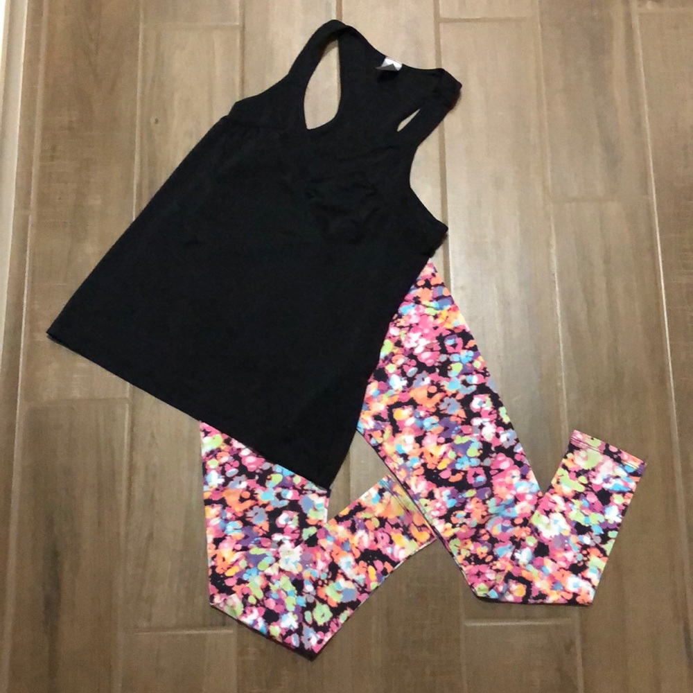 Multi color active legging